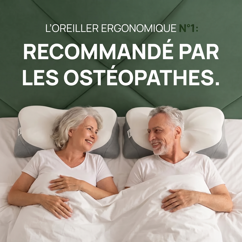 Oreiller cervical à mémoire de forme Novali